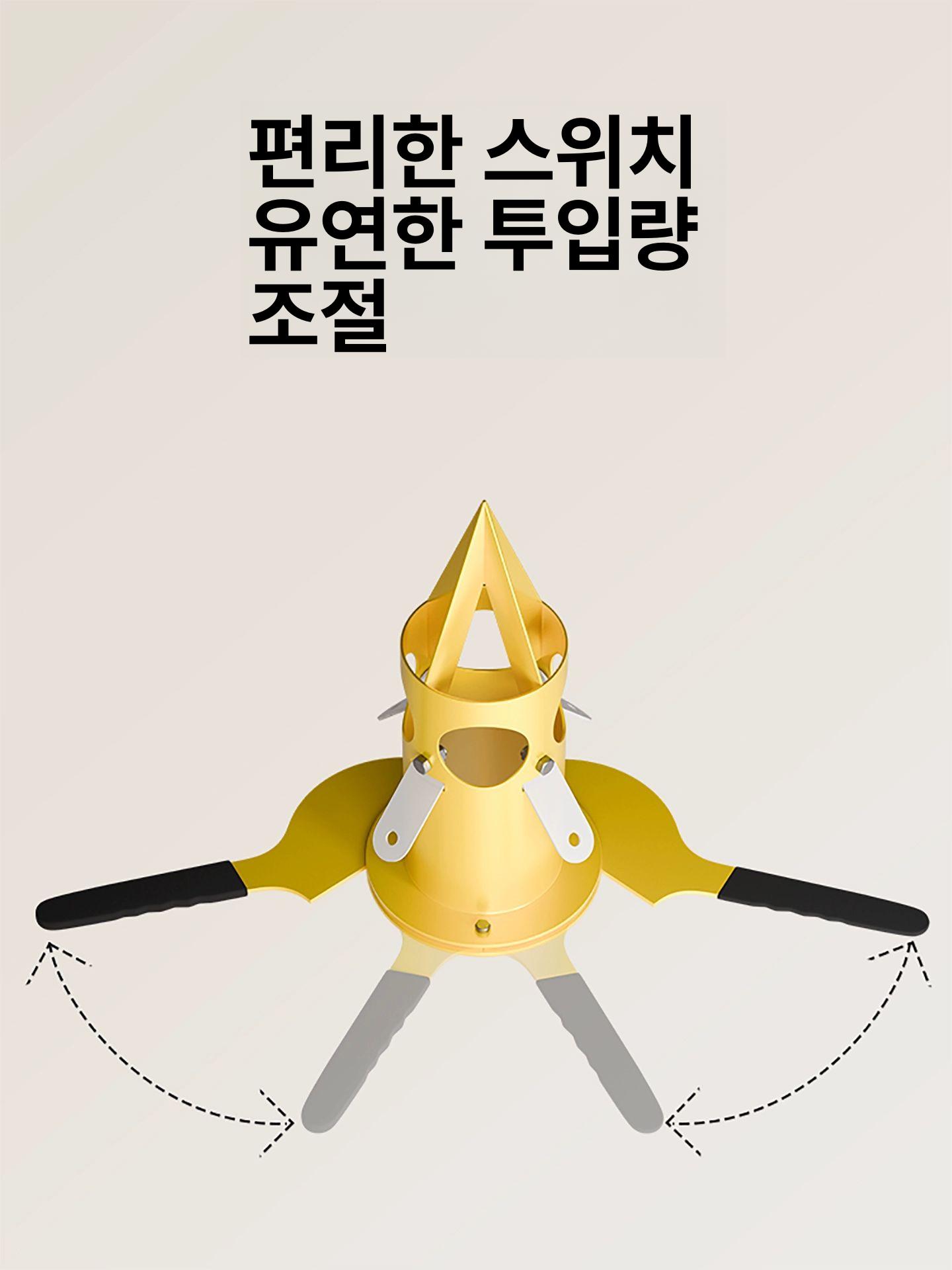 톤백 구멍 뚫기 천공 펀칭기 원료배출구 공구 마대 배출기 공장 원뿔형 포대 자루 배출구 - 상세 이미지 2