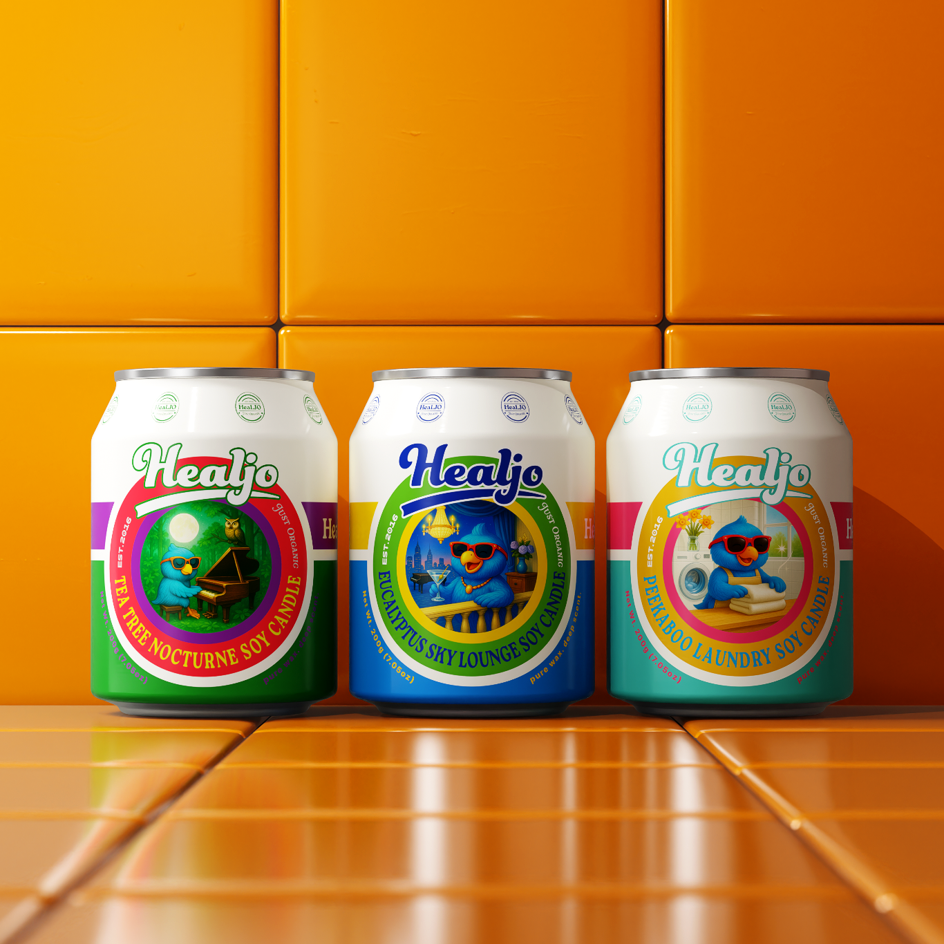 힐조 소이 캔들 200g