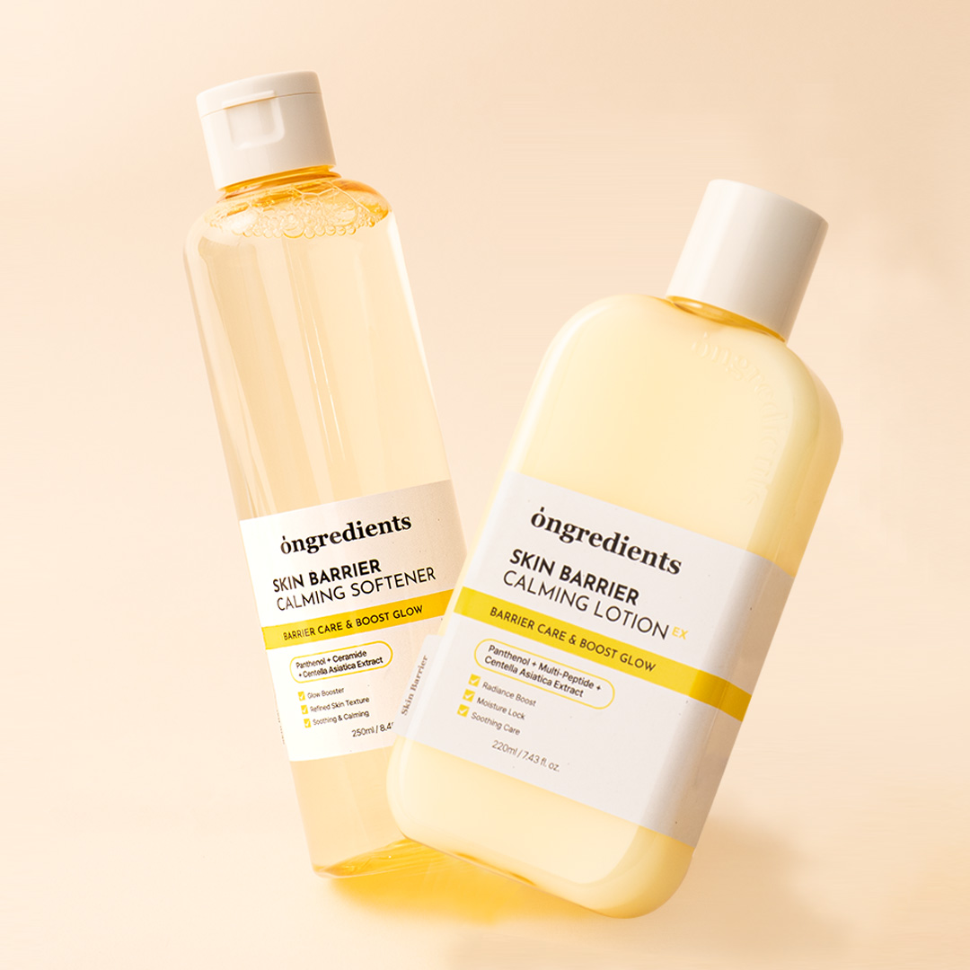 [수분광 세트]온그리디언츠 스킨 베리어 카밍 로션EX 220ml +[리뉴얼] 스킨 베리어 카밍 소프너 250ml 제품 이미지