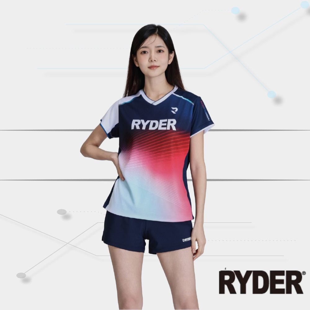 라이더 배드민턴 티셔츠 의류 경기복 2026R-4 - 상품 이미지
