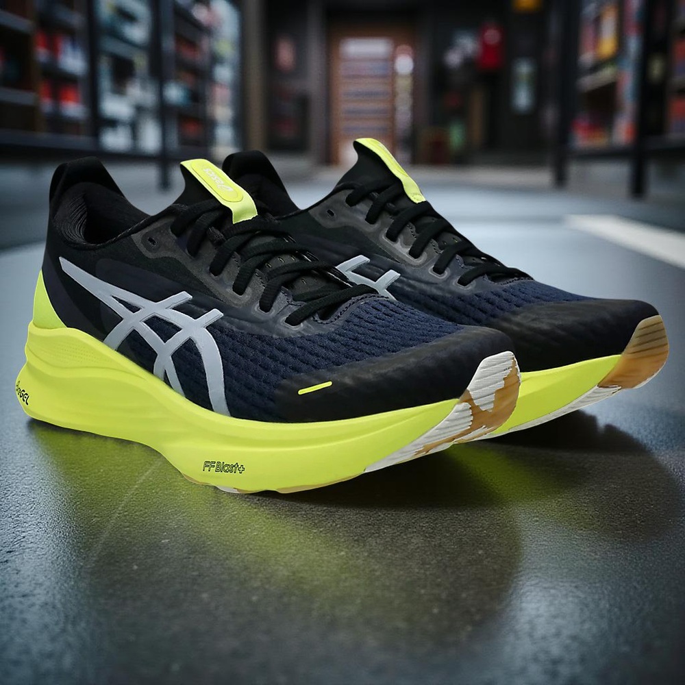 아식스 젤카야노32 라이트쇼 시트론 스탠다드 남성 런닝화 1011C133