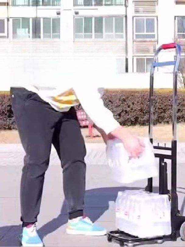 계단 구르마 카트 휴대용 바퀴 오르는 이동 이삿짐 대차 구루마 전동 운반기 접이식 - 상세 이미지 2