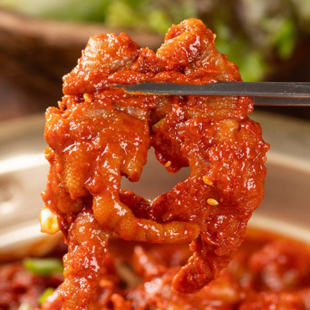 [억수로상회] 불닭발 뼈없는 무뼈 직화 닭발 250g, 1개 이미지 7