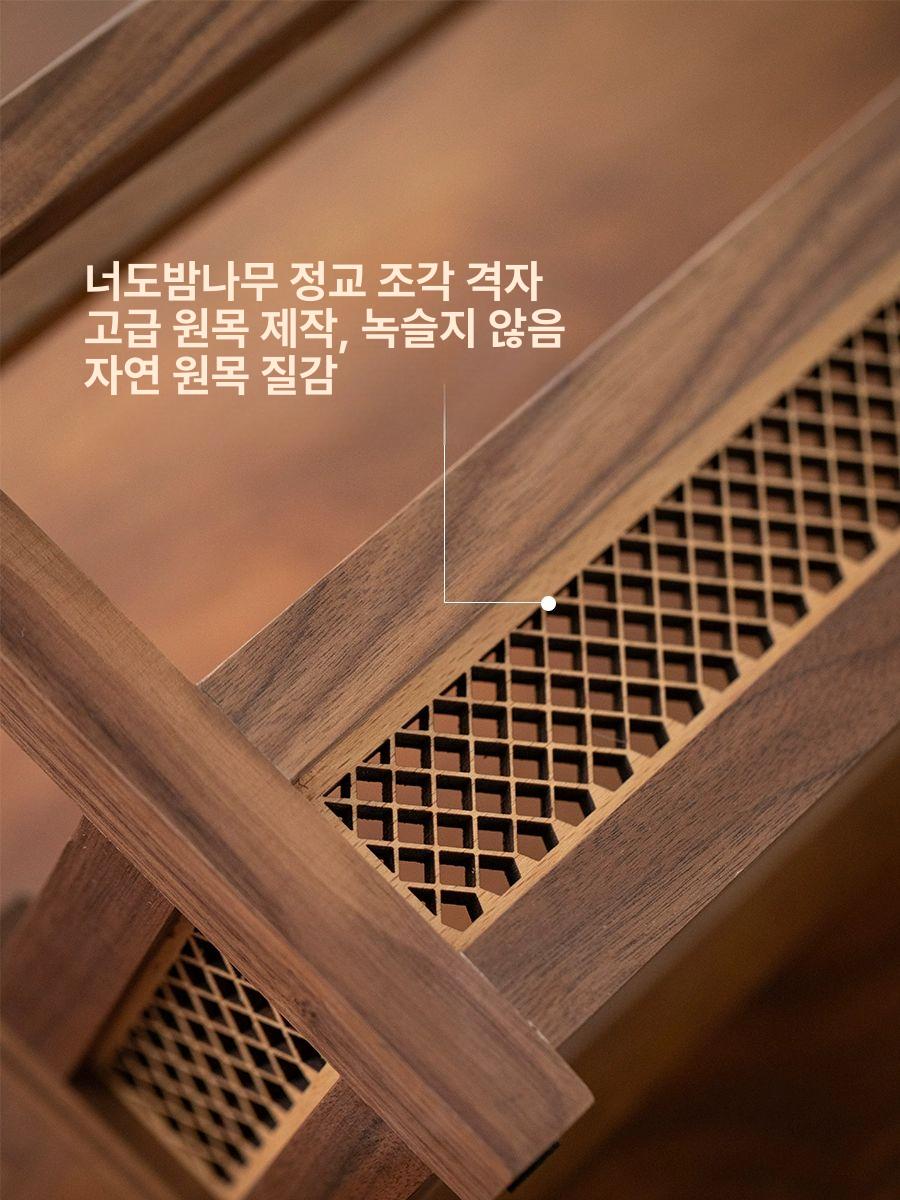 찻잔 찬장 수납 그릇 선반 컵장 진열 컵 접시 진열대 이중층 관란 다기 50 28x18cm - 상세 이미지 5