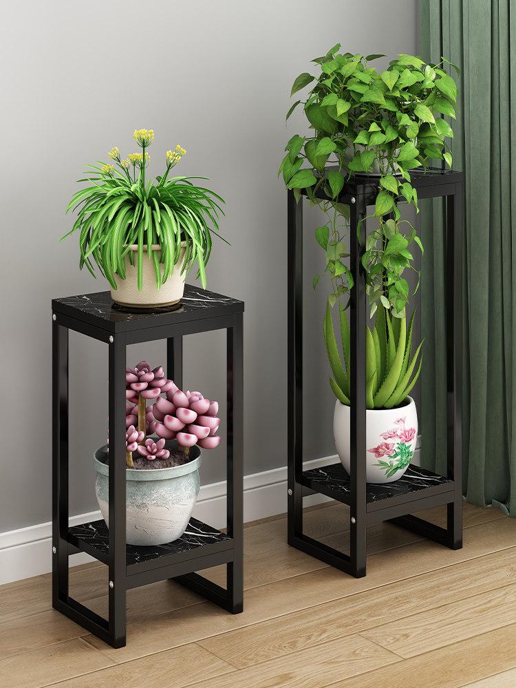꽃 화분 받침대 진열대 거치대 전시대 베란다 50cm 24cm - 상품 이미지