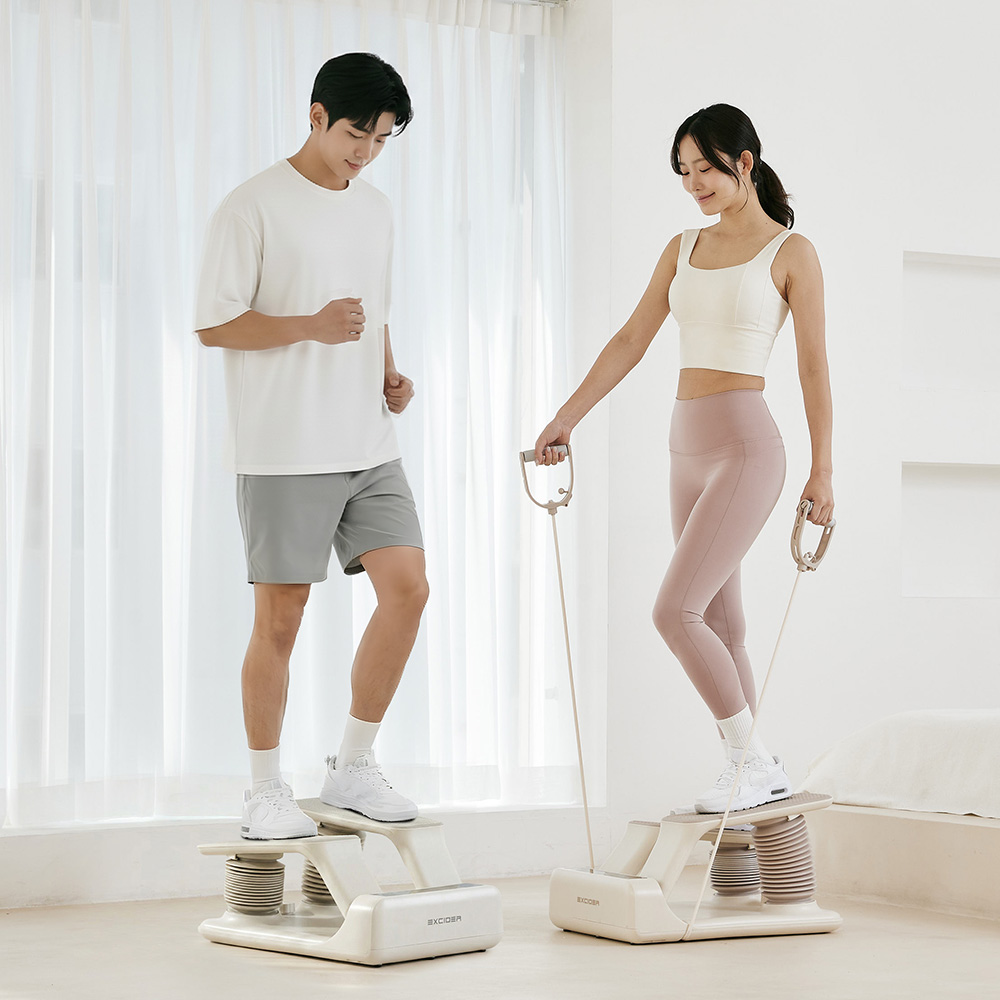 엑사이더 에어스텝퍼 리드미컬 스탭퍼 계단 오르기 유산소 운동 천국의 계단 스텝밀 홈트 대표 이미지