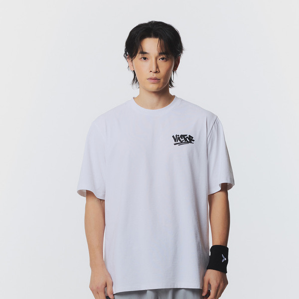 빅터 VICTOR 오버핏 반팔 티셔츠 VT26ATO208U 배드민턴 탁구 스포츠웨어 - 상품 이미지