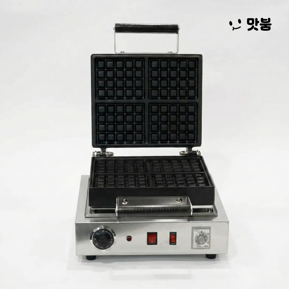 태양 정통와플기계 전기 WBR-370S 아메리칸와플 길거리 간식메이커 생크림