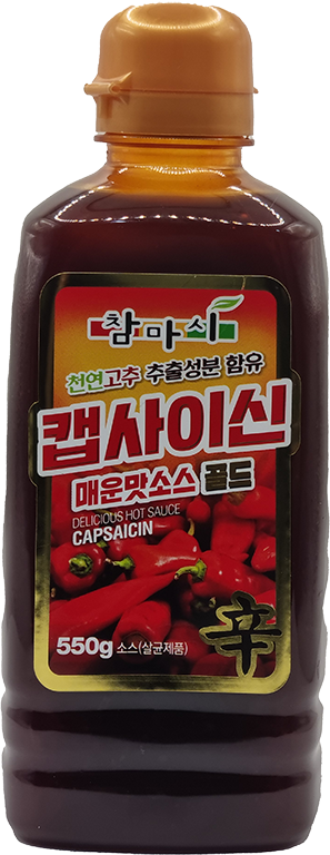 음란마귀 참마시 캡사이신 매운소스 골드 550g, 12개 - 상세 이미지 2