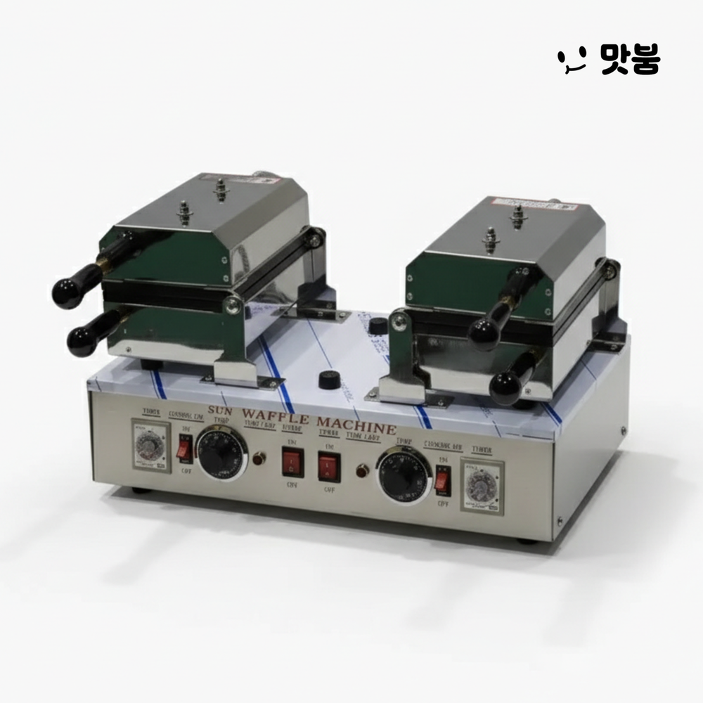 태양산업 밤빵기계 20구 전기식 국내제조 조리기 / CBR-525T - 상품 이미지