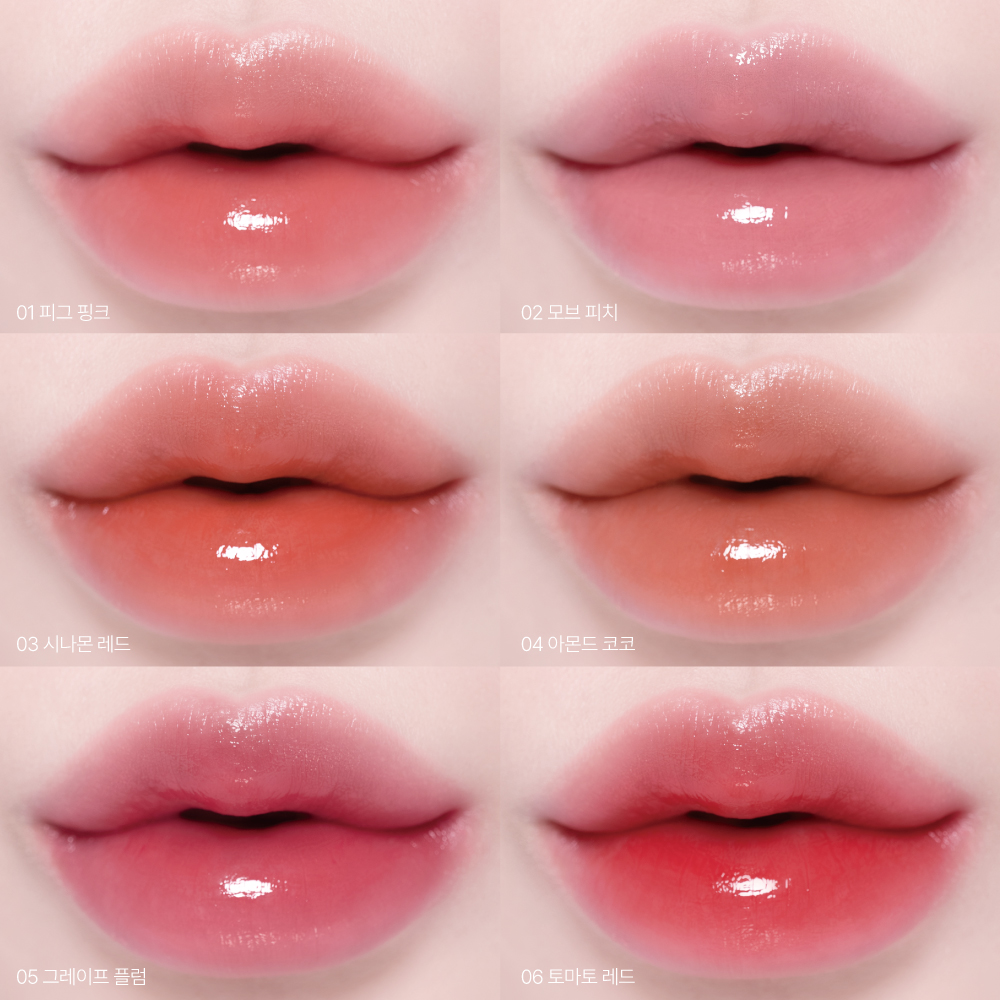 써니콘 비건 립앤치크 아보히알 멜팅 글로우 블러셔 멀티밤 컬러밤 6컬러 - 상세 이미지 2