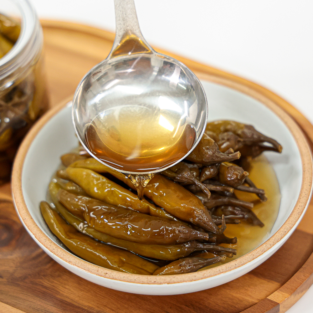 삭힌고추 장아찌 무침 청양 고추짱아찌 순창 장담아 1kg, 1개 - 상세 이미지 3