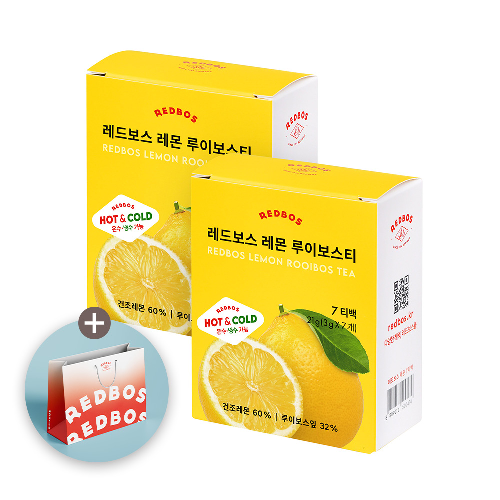 1+1 레드보스 루이보스 티 (쇼핑백 포함) 카페인 없는 임산부 차 선물 상세 이미지 6