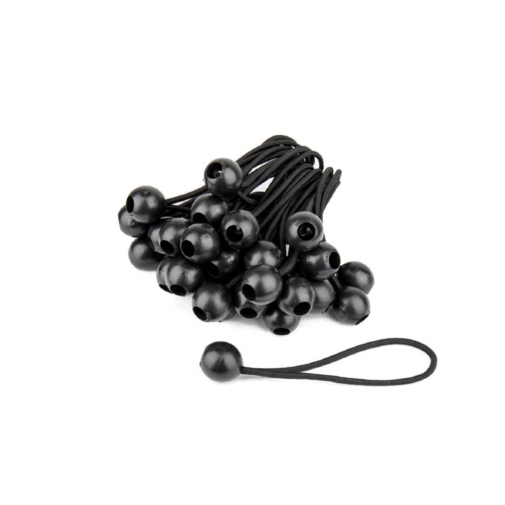 KUPO BG4506 6 HEAVY DUTY BLACK BALL BUNGEES