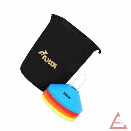 별추샤인 KXO-R522 접시콘 40개입 가방 홀더포함 체육교구 축구연습도구 연습콘 컬러콘