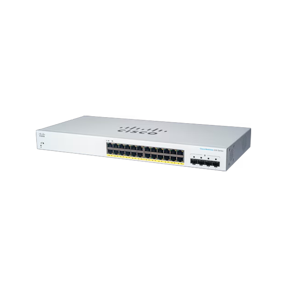 시스코 CBS220-24FP-4G EU 24포트 Full PoE 기가비트 스위치 4SFP - 상세 이미지 3