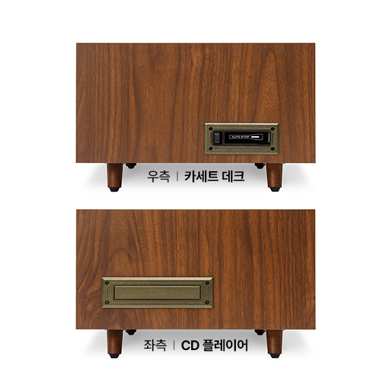 [국내총판] Victrola 빅트롤라 LP CD 카세트 라디오 블루투스 스피커 Century Signature+ 센츄리 - 상세 이미지 4