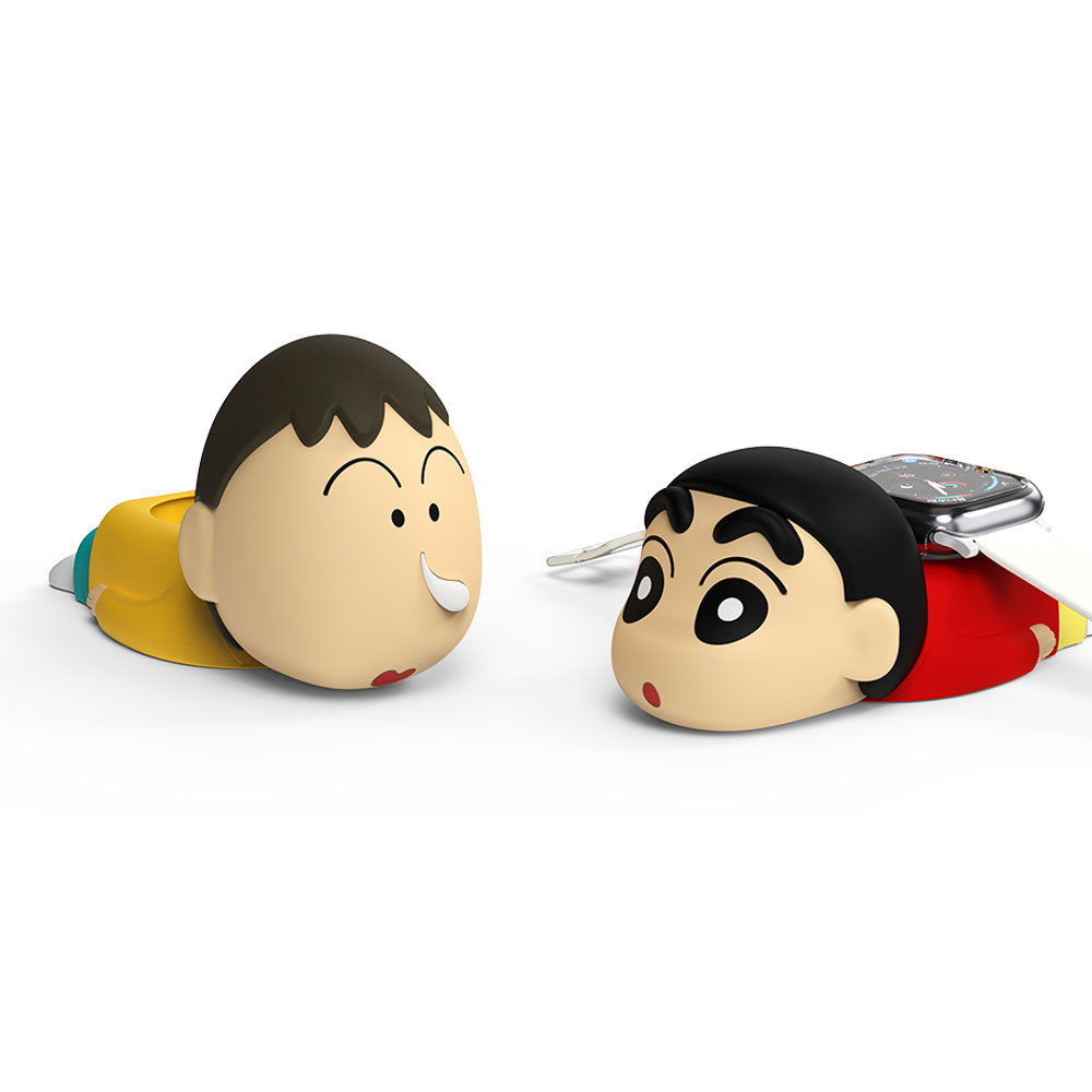 짱구 애플워치 갤럭시워치 실리콘 충전 거치대 (전기종 호환) - 상세 이미지 4