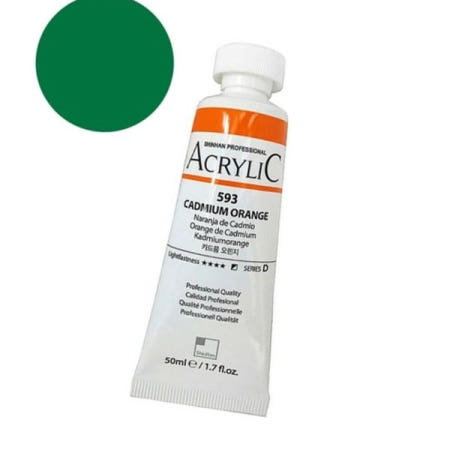 용품 신한 아크릴물감 카드뭄 그린 개(1개입) 50ml NO.599