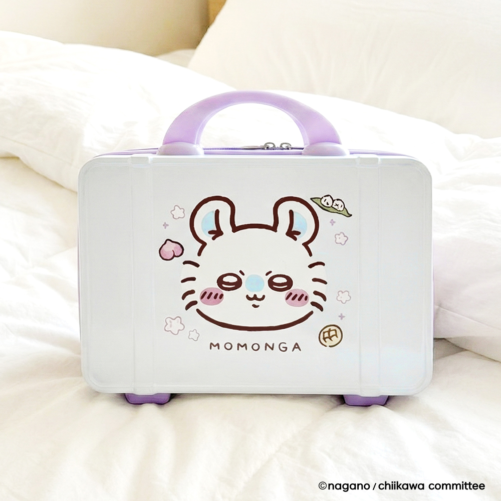 먼작귀 하늘다람쥐 레디백 네임택 세트 치이카와 미니 캐리어 모몽가 여행 가방 굿즈 제품 이미지