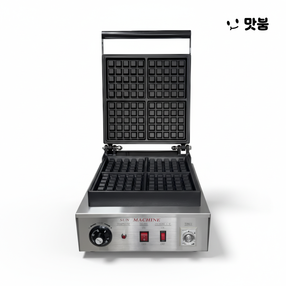 태양산업 벨기에 와플기계 1구 전기식 국내제조 조리기 / WBR-250S - 상품 이미지