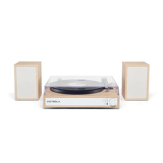 [국내총판] Victrola 빅트롤라 LP 턴테이블 스테레오 블루투스 스피커 패키지 Harmony Shelf System - 상세 이미지 5