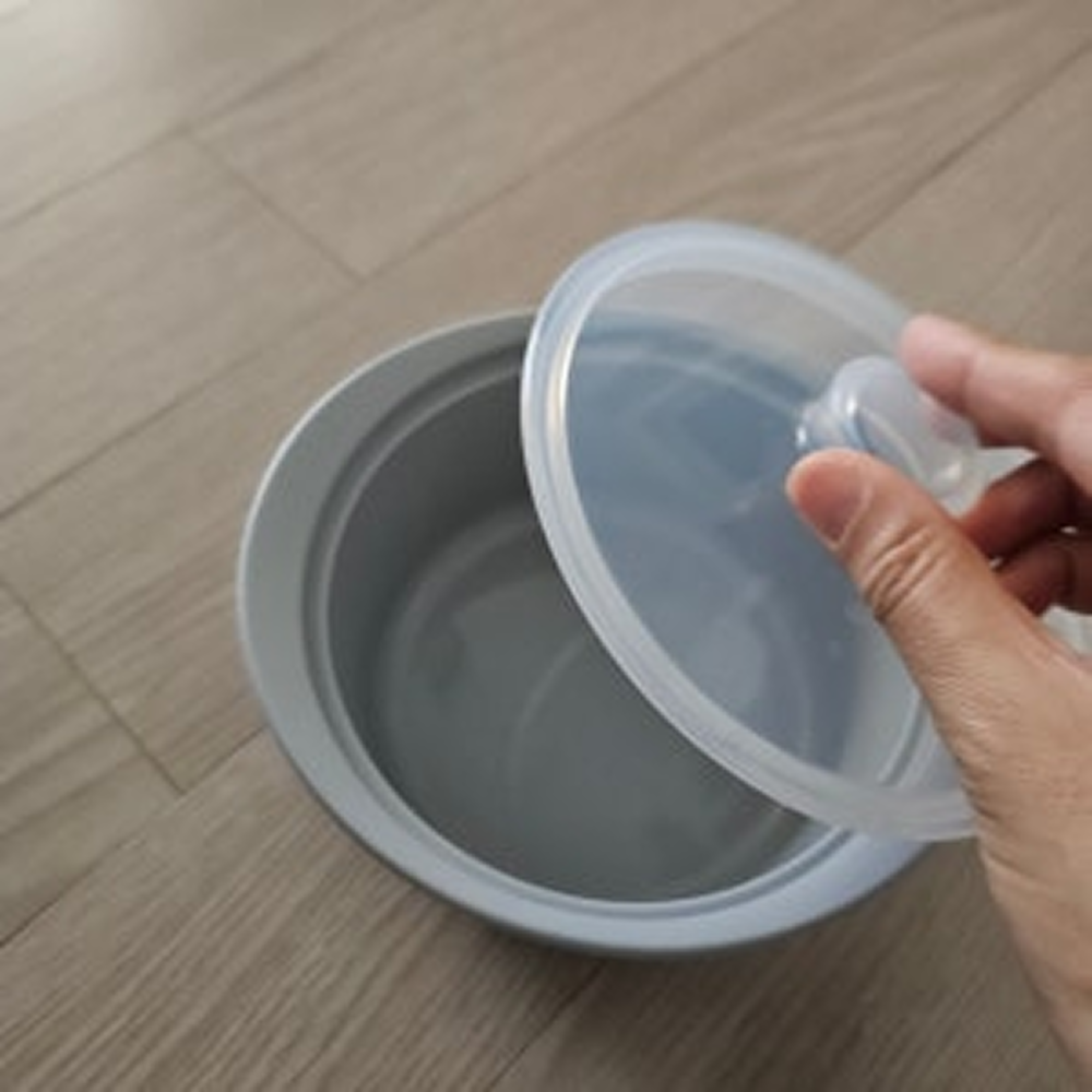 당기고 프리미엄 실리콘 계란찜 찜기550ml 전자렌지 라면용기800ml 오븐 찜기 용기 실리콘찜기 야채찜기 - 상세 이미지 4