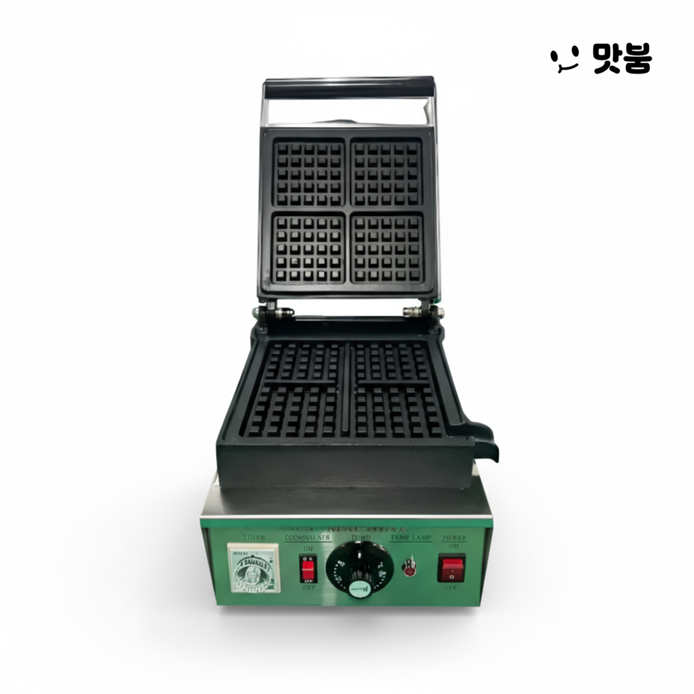 태양산업 벨기에 와플기계 2구 전기식 국내제조 조리기 / WBR-450T - 상품 이미지