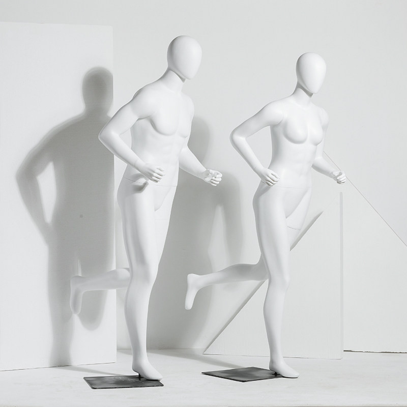 스포츠 러닝 마네킹 달리기 운동복 전신 의류매장 전시 머슬핏 - 상세 이미지 5