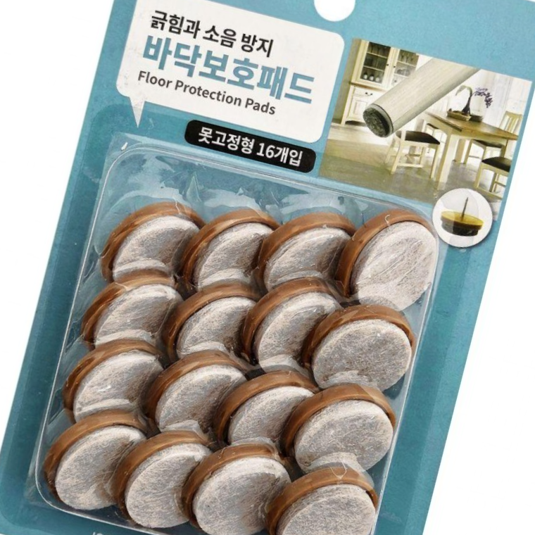 코텍 바닥보호패드16P 못고정형 S2009 층간소음방지 - 상품 이미지