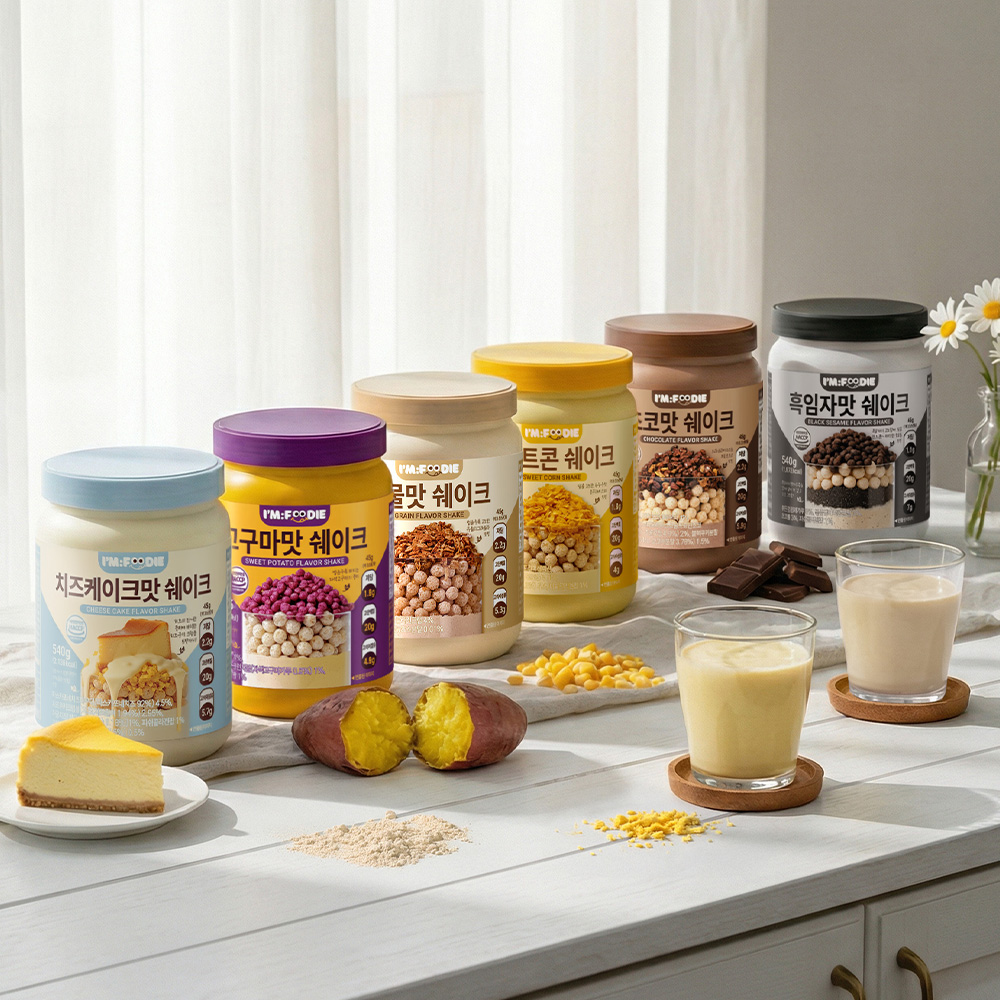 아임푸디 맛있는 단백질 쉐이크 고단백 저당 프로틴 단백질보충제 고구마맛, 540g, 1개 이미지 3