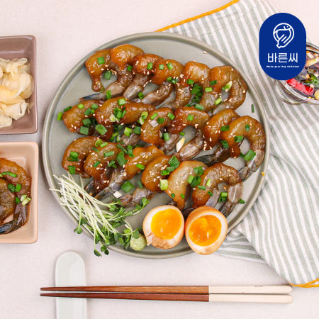 간장새우계란장 1kg 간장 양념 새우장