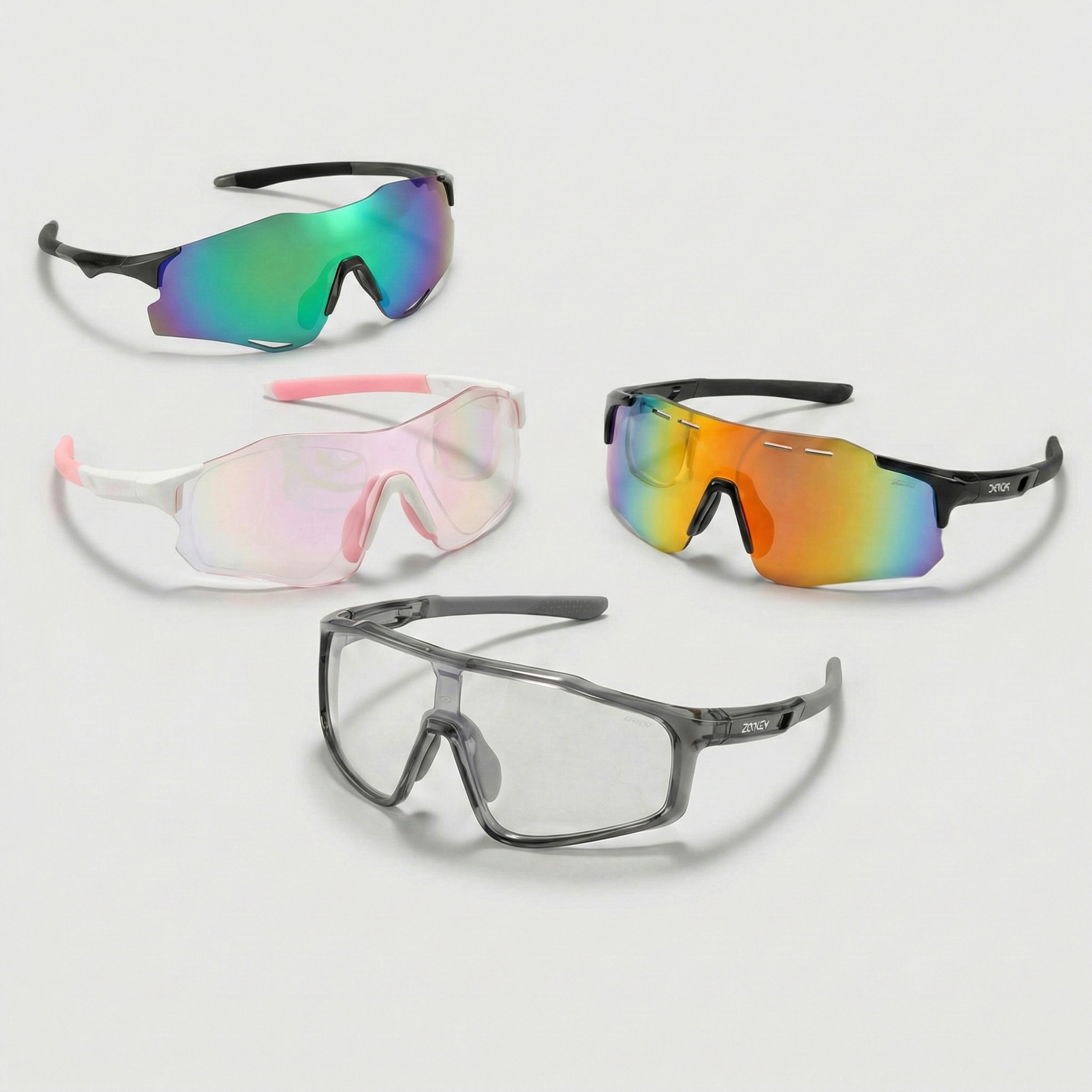 투디터 변색 스포츠 고글 자외선 차단 러닝 선글라스 마라톤 달리기 등산 라이딩 자전거 제품 이미지