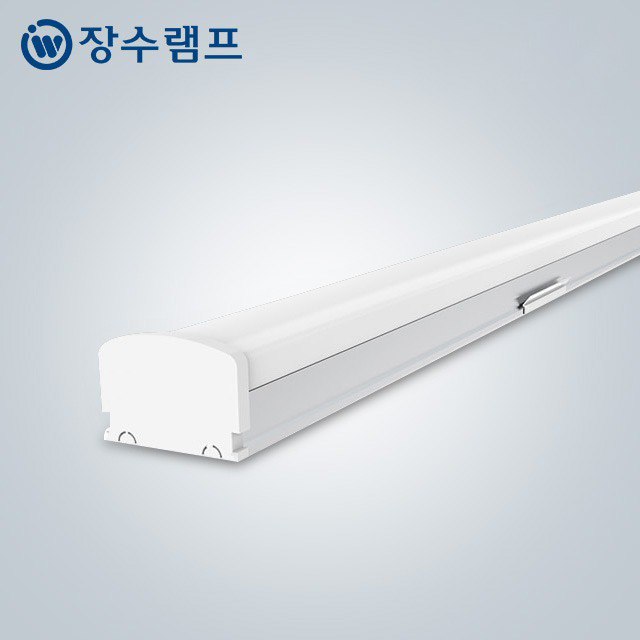 장수램프 LED 주차장등 1200mm AL 다용도 일자등 60W, 주광색 - 상품 이미지