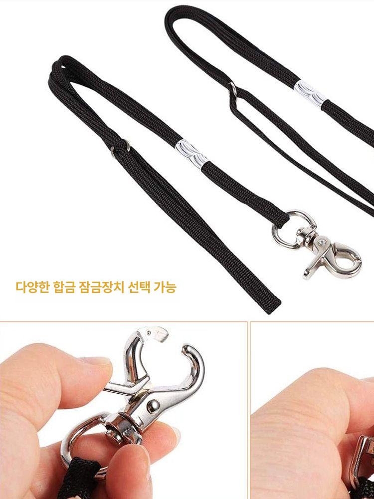 애견 고무 목욕줄 흡착캡 암줄 고양이 고정 미용 A 소형 흡착판 + 50cm 버클 행잉 로프 - 상세 이미지 5