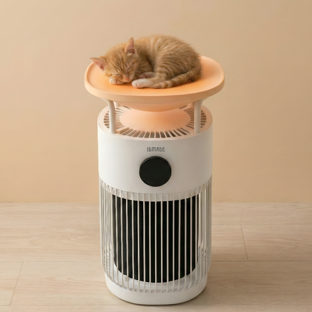 [아이지메이드] 진짜 털 잡아내는 펫 공기청정기 고양이 강아지 전용 Wi-Fi 앱제어 제품 이미지