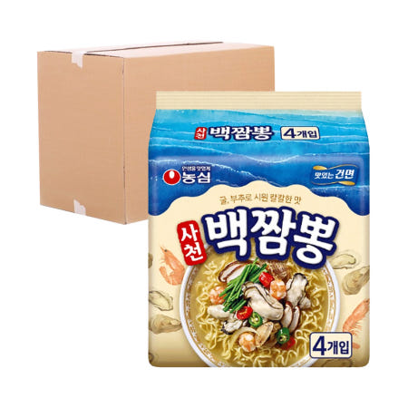 로지프로 농심 사천백짬뽕 32개입 (1박스) 농심백짬뽕