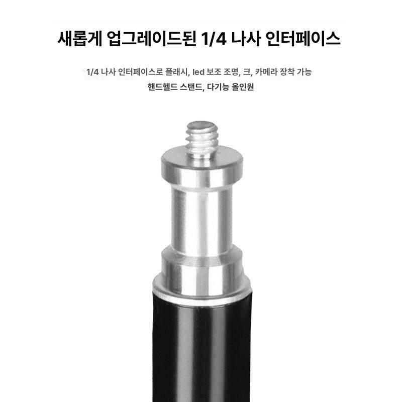바퀴달린 삼각대 이동식 라이브 휴대용 촬영 브이로그 야외 방송 - 상세 이미지 3