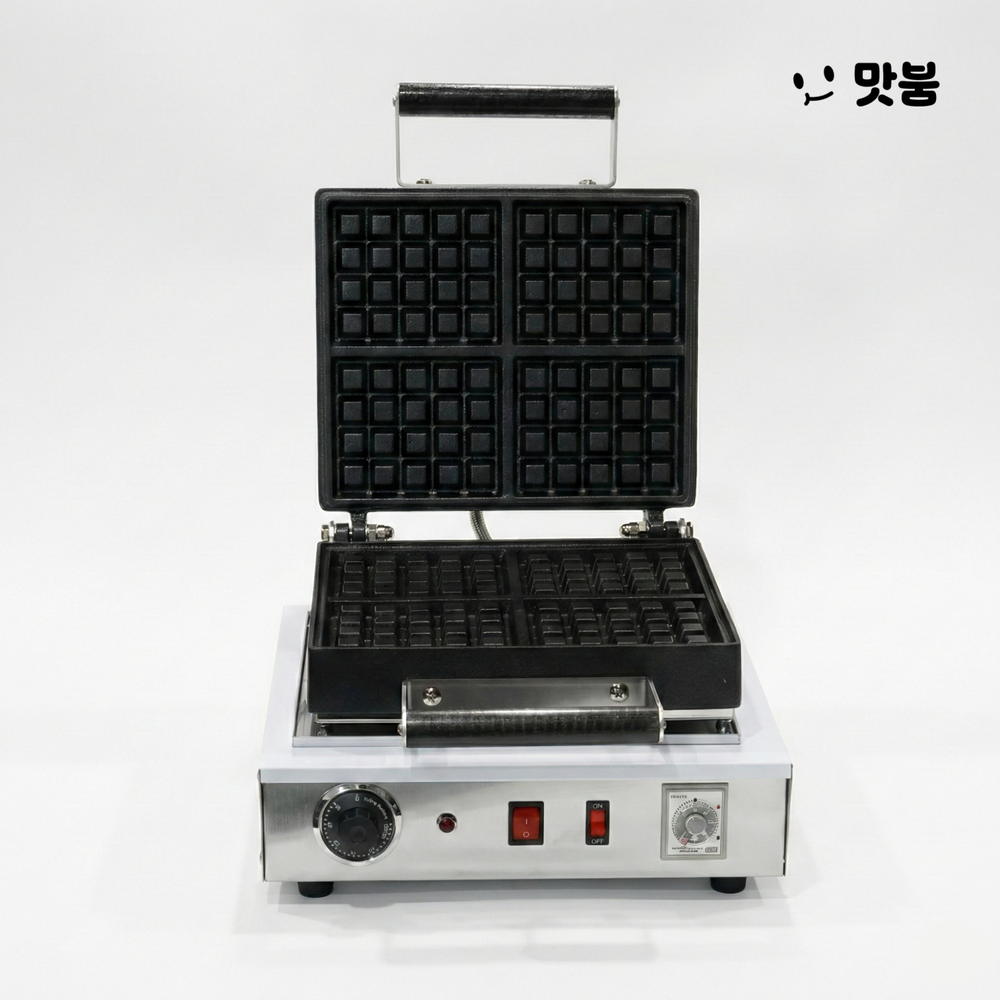 태양산업 일반원형 1구 와플기계 전기식 국내제조 조리기 / WPC-250S - 상품 이미지