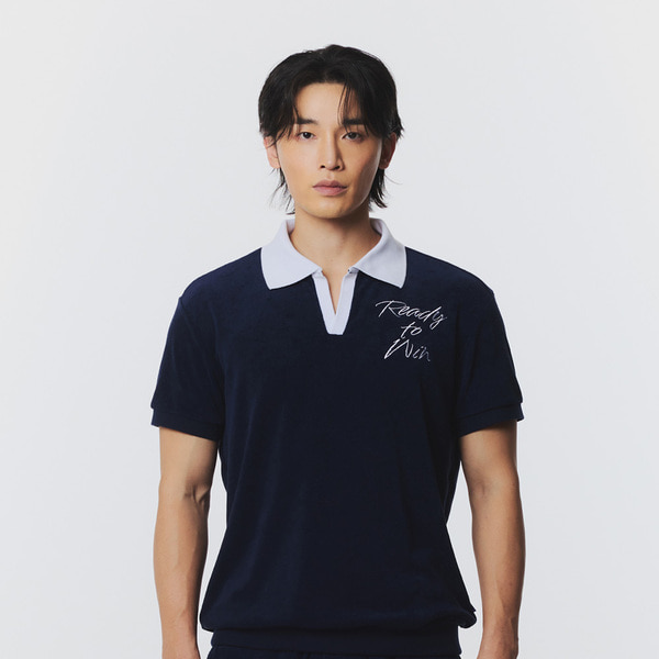 빅터 VICTOR 공용 카라 티셔츠 VT26ATS203U 배드민턴 탁구 스포츠웨어 - 상품 이미지