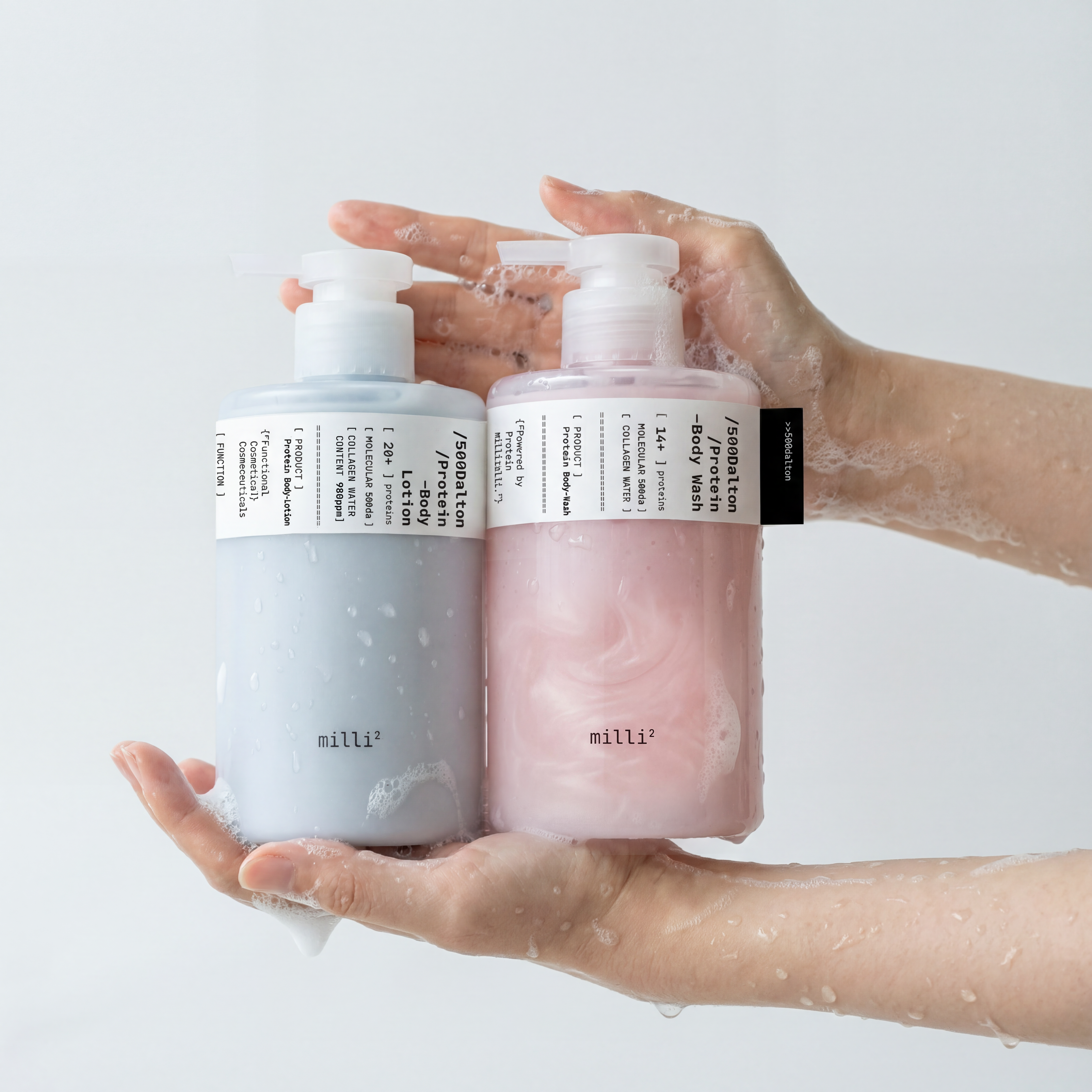 단품｜500달톤 프로틴 바디로션 (500ml) 향좋은 고보습 퍼퓸 바디로션 대용량 이미지 3