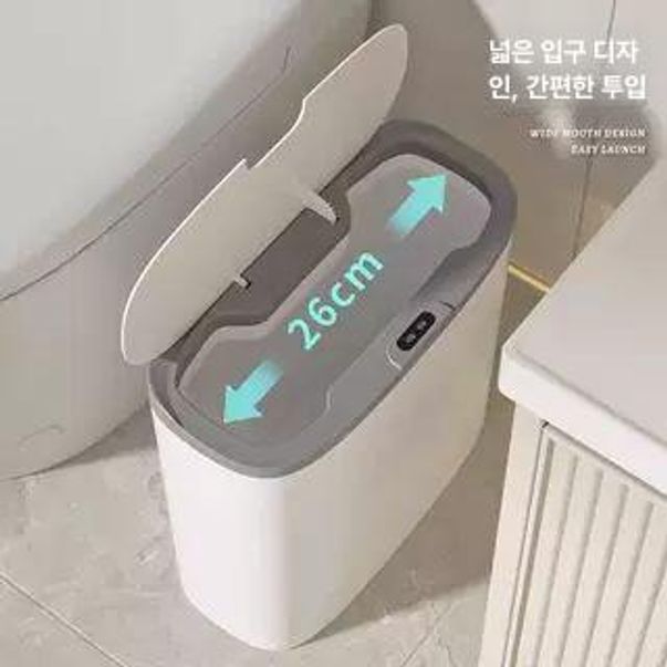 벽걸이 가정용 사무실 냄새차단 배터리형 업소용 화장실 바닥형 배터리클래식화이트 손 흔드는 즉시 개폐 12L 이상 - 상세 이미지 5