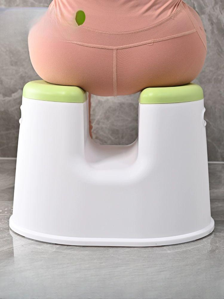 좌욕의자 엉덩이 욕실 세척 임산부 씻기 미끄럼 방지 좌훈기 청결 접이식 휴대용 - 상품 이미지