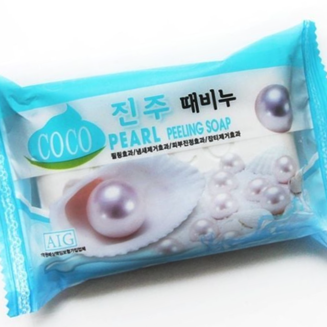 진주 때비누 목욕비누 세안비누 10개 - 상품 이미지