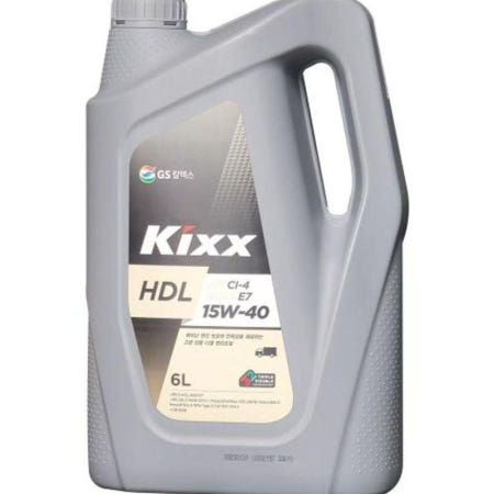 GS칼텍스 엔진오일 HDL Kixx HDL CI-4/E7 15W-40_3/6L L2062360K4 1EA