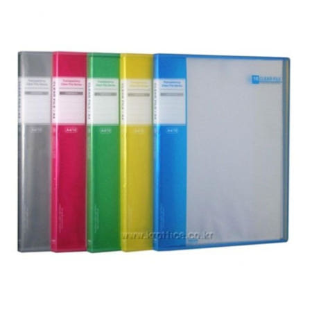 UV 현풍 UV 10P A4투명클리어화일 No.4311-1