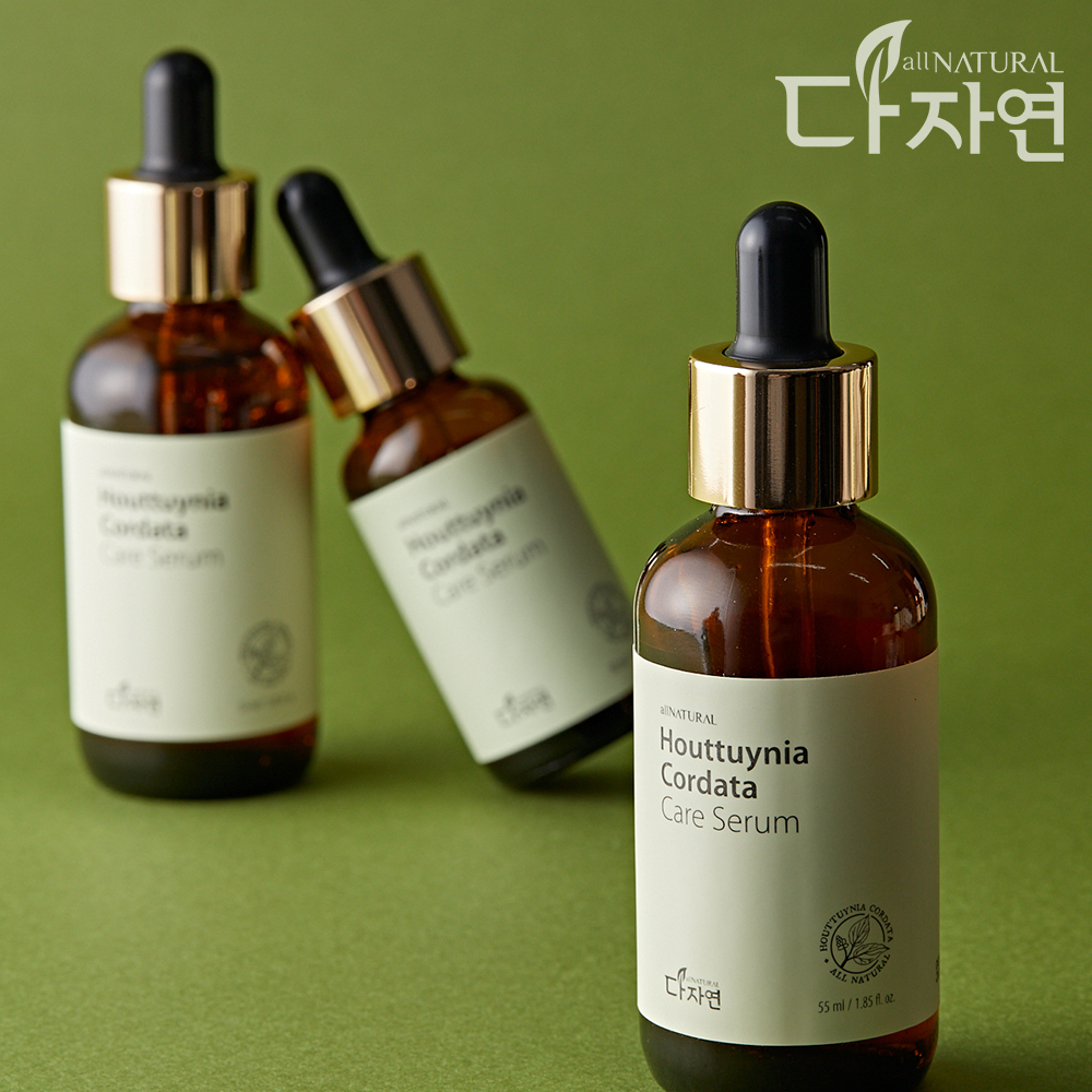 자연의벗 다자연 어성초 케어 세럼 55ml 저자극 여드름 민감 피부 보습 개선 진정 수분 - 상세 이미지 5