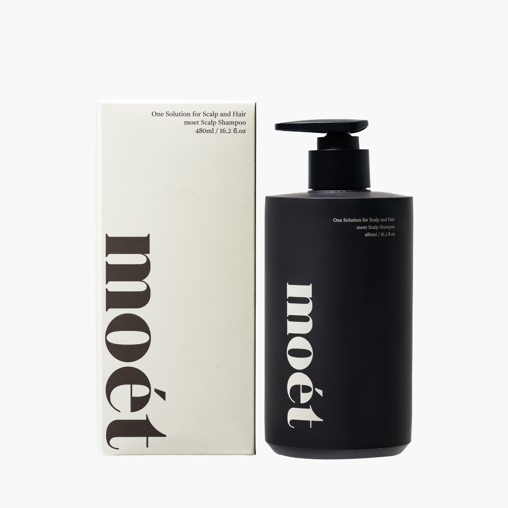 모에뜨 스칼프 샴푸 480ml 탈모 볼륨 개선 미산성 천연계면활성제 이미지 2