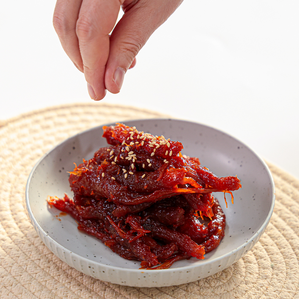 고추장 더덕장아찌 국산 반찬 순창 장담아전통식품 1kg, 1개 이미지 6
