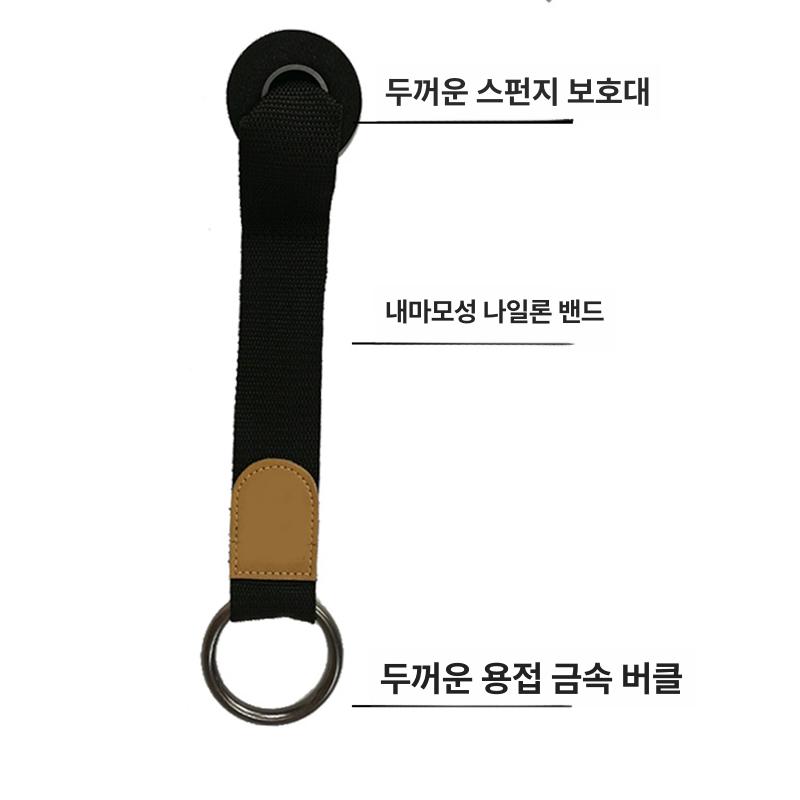 스트레칭 밴드 홈트레이닝 멀티 운동밴드 핸들 포함 요가 표준 도어 버클 + 손잡이 등반 버클 포함 - 상세 이미지 2